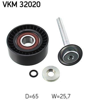 Galet enrouleur de courroie d'accessoire SKF ref. VKM 32020